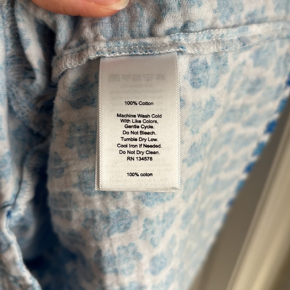 Vineyard Vines Seastitch Block Print Dress 100% Cotton - Picture 3 of 8